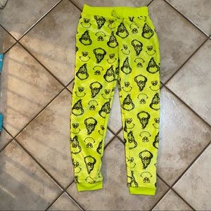 Girls M 7/8 Grinch pajama pants